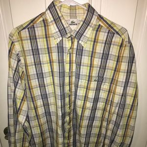 Lacoste button down shirt